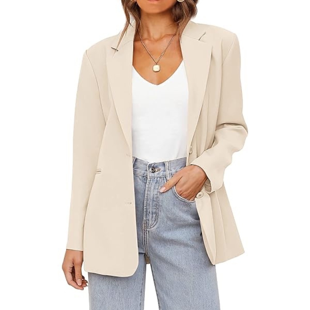 Jasper by ASL - Women's Cream Blazer